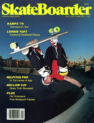 Cover of Skateboarder mag from 1979